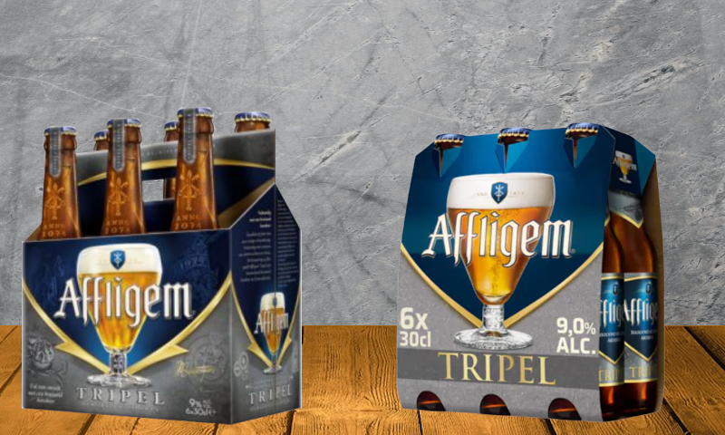 Affligem oude en nieuwe sixpacks